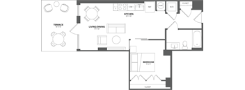 a floor plan of a house