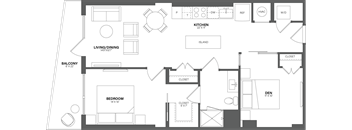 a floor plan of a home