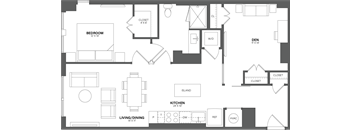 a floor plan of a home
