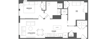 a floor plan of a home
