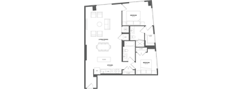 a floor plan of a home