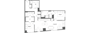 a floor plan of a home