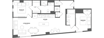 a floor plan of a home