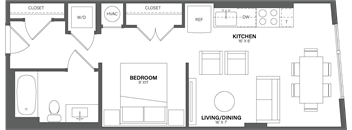 a floor plan of a house