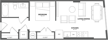 a floor plan of a home