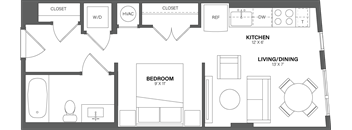 a floor plan of a house