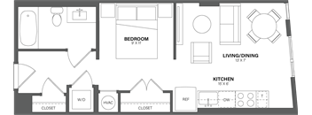 a floor plan of a home