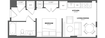 a floor plan of a home