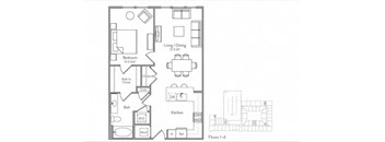 the second and third floors of a house plan with bedrooms floor plan  apartments