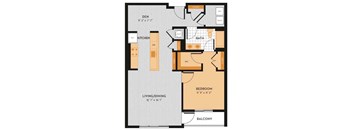 AD5 - One Bedroom w/ Den