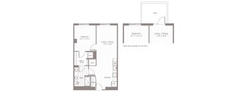 a blueprint of a floor plan of a house