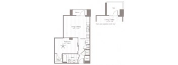 a blueprint of a floor plan of a house