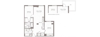 a blueprint of a floor plan of a house