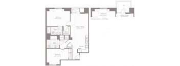 blueprint floor plan  the residences at sawmill estates
