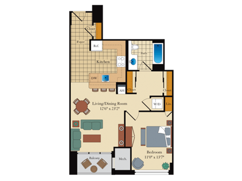 the loft floor plan the residence