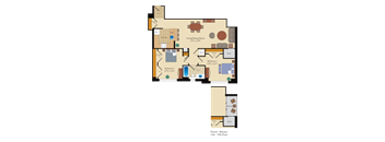 the loft floor plan  the lodges at
