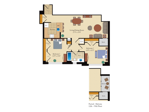 the loft floor plan  the lodges at