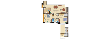 the loft floor plan  the lodges at