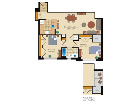 the loft floor plan  the lodges at