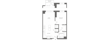 a blueprint of a floor plan of a house