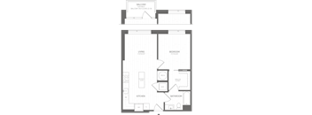 a blueprint of a floor plan of a house