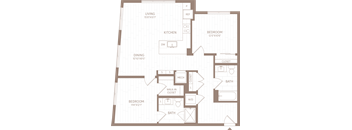 a blueprint of a floor plan of a house