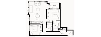 2 Bed/2 Bath-A1