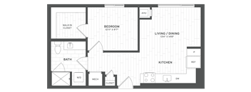 a blueprint of a floor plan of a house