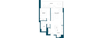 1 Bed/1 Bath-B2 05 14