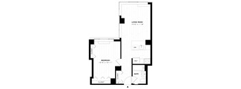 1 Bed/1 Bath-A05.2