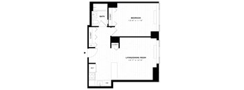 1 Bed/1 Bath-A06.1