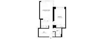 1 Bed/1 Bath Den-A08.1