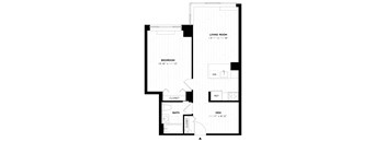 1 Bed/1 Bath Den-A08.3