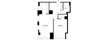 1 Bed/1 Bath-A14