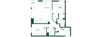 2 Bed/2 Bath-2E