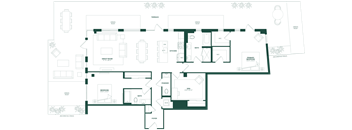 2 Bed/2.5 Bath Den-2N