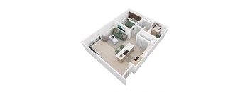 1 Bed - 1 Bath |711 sq.ft. A5