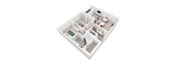 2 Bed - 2 Bath |Up to 1,094 sq.ft. B3