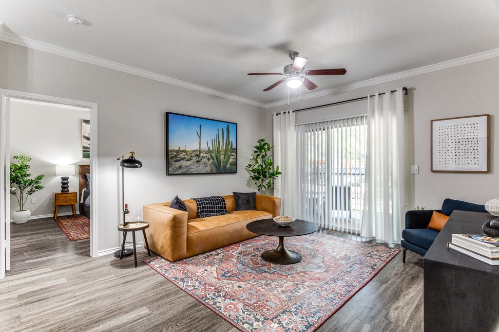 Spacious Living Rooms