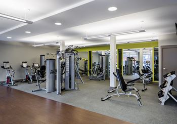 24-hour fitness center