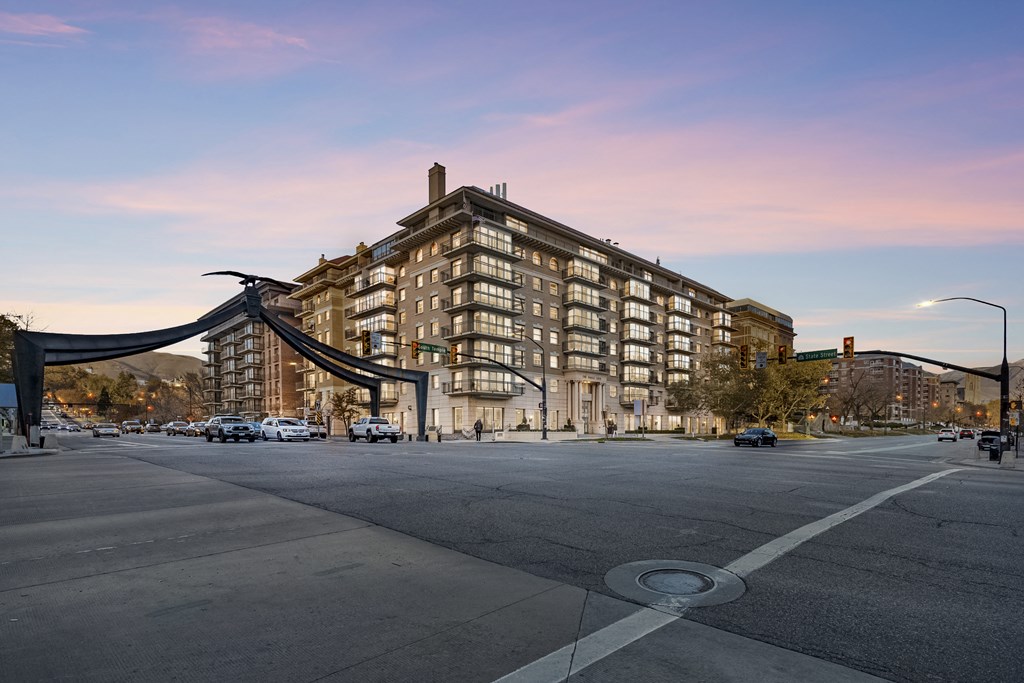 Exterior image of Eagle Gate building