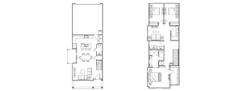 3 Bed - 2.5 Bath | sq.ft. Garden Court 2