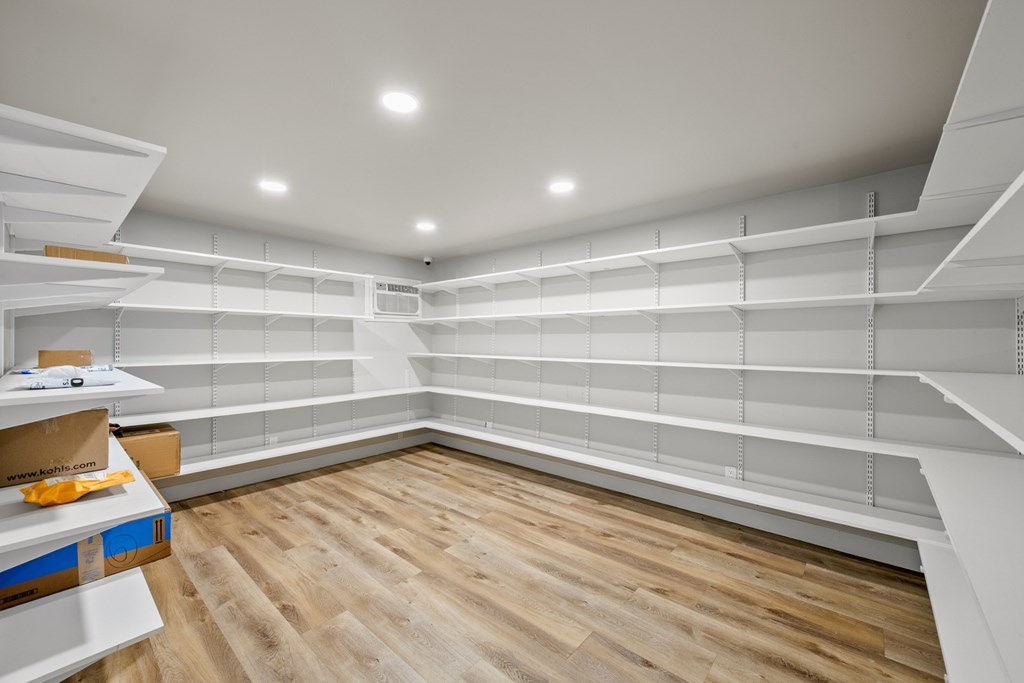 Private package room with access control at Garden Apartments