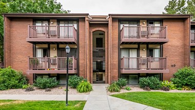 Front exterior view of Garden Apartments