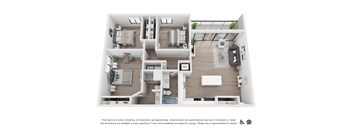 3 Bedroom 2 Bathroom A