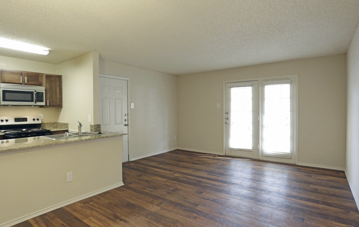 Dark Brown Hardwood Flooring