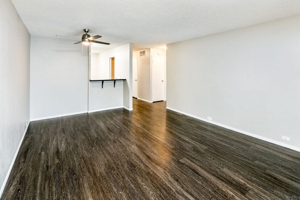 Wood Floor Living Room at 1038 on Second, Lafayette, California