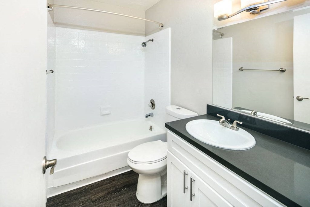 Bathroom With Bathtub at 1038 on Second, Lafayette, California