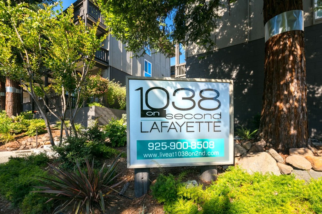 Welcoming Property Signage at 1038 on Second, California, 94549