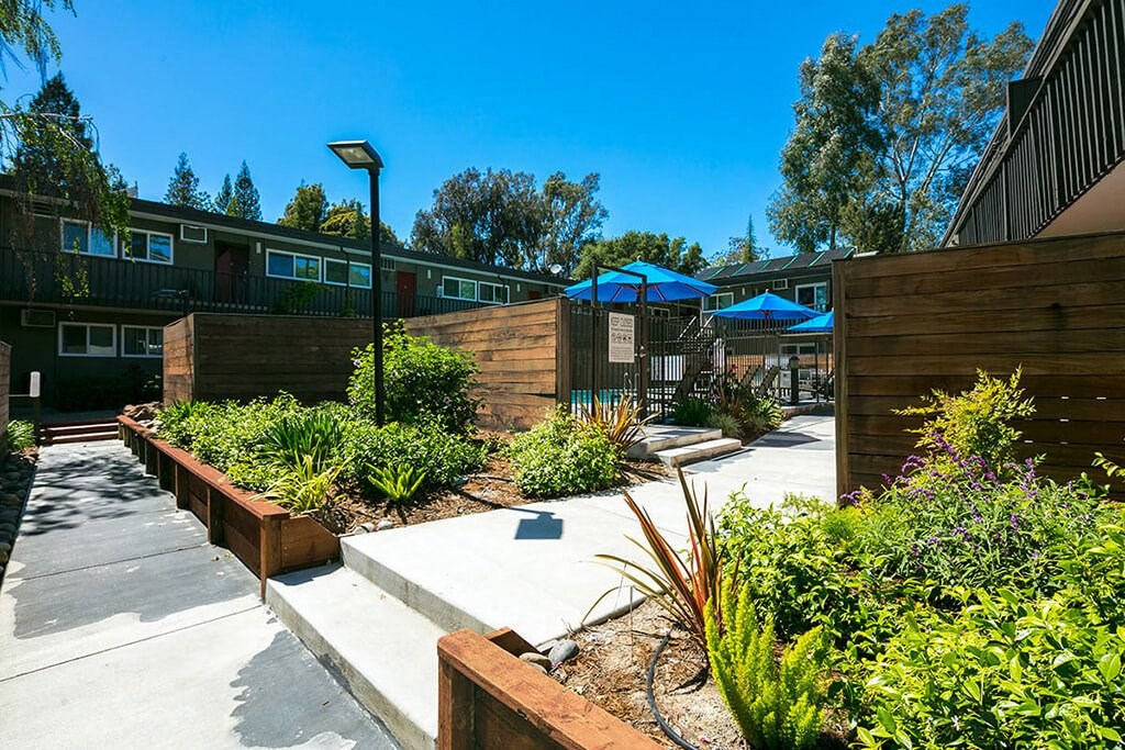 Secured Swimming Pool at 1038 on Second, Lafayette, 94549